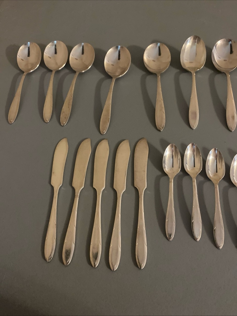 Oneida Nobility Plate Silverware Set - Picture 7 of 10